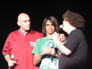 Phil,   Sanjaya and Chris S in Cleveland