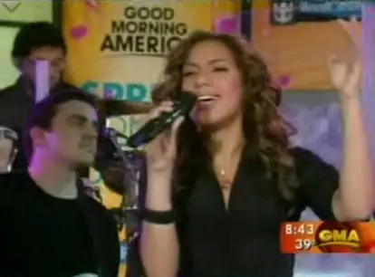 Leona Lewis on Good Morning America