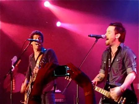 He knew that if he did something permanent, if he got a tattoo, David Cook and Megan Joy performed at last night's Better than Ezra