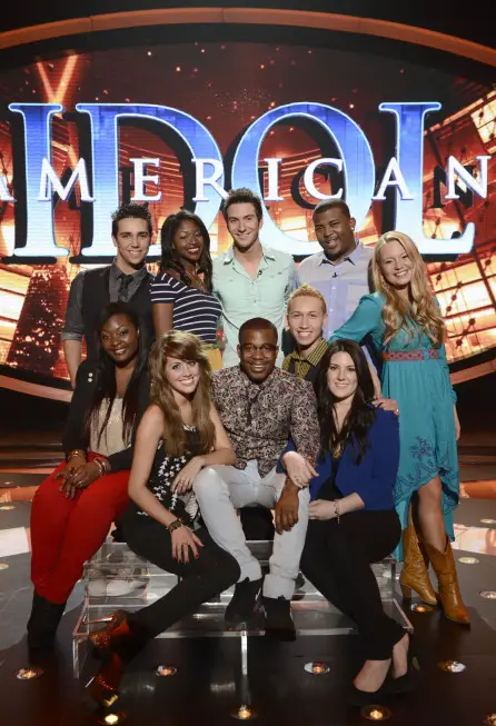 American Idol 12 Top 10 To Perform Music Of The American Idols Audience To Pick 11th Idol To