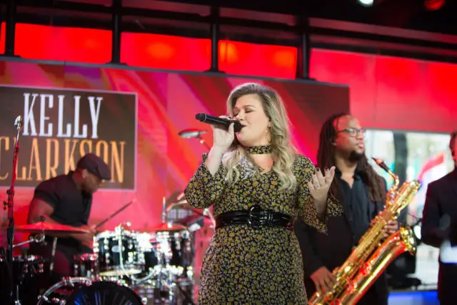 TODAY -- Pictured: Kelly Clarkson on Monday, October 30, 2017 -- (Photo by: Nathan Congleton/NBC)