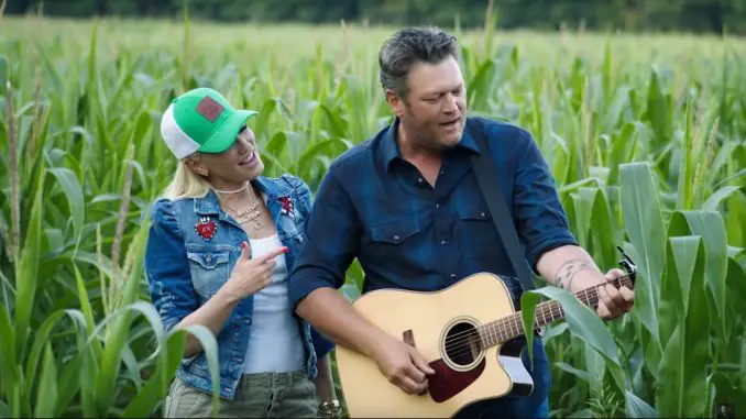 Gwen Stefani Blake Shelton Happy Anywhere Music Video