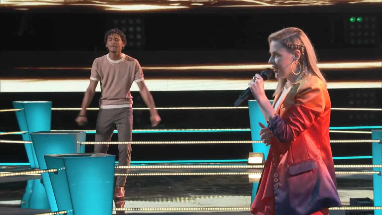 The Voice 20 Battles Cam Anthony, Emma Caroline Slay Bieber (Video)