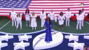 Watch Mickey Guyton Super Bowl 2022 national anthem performance