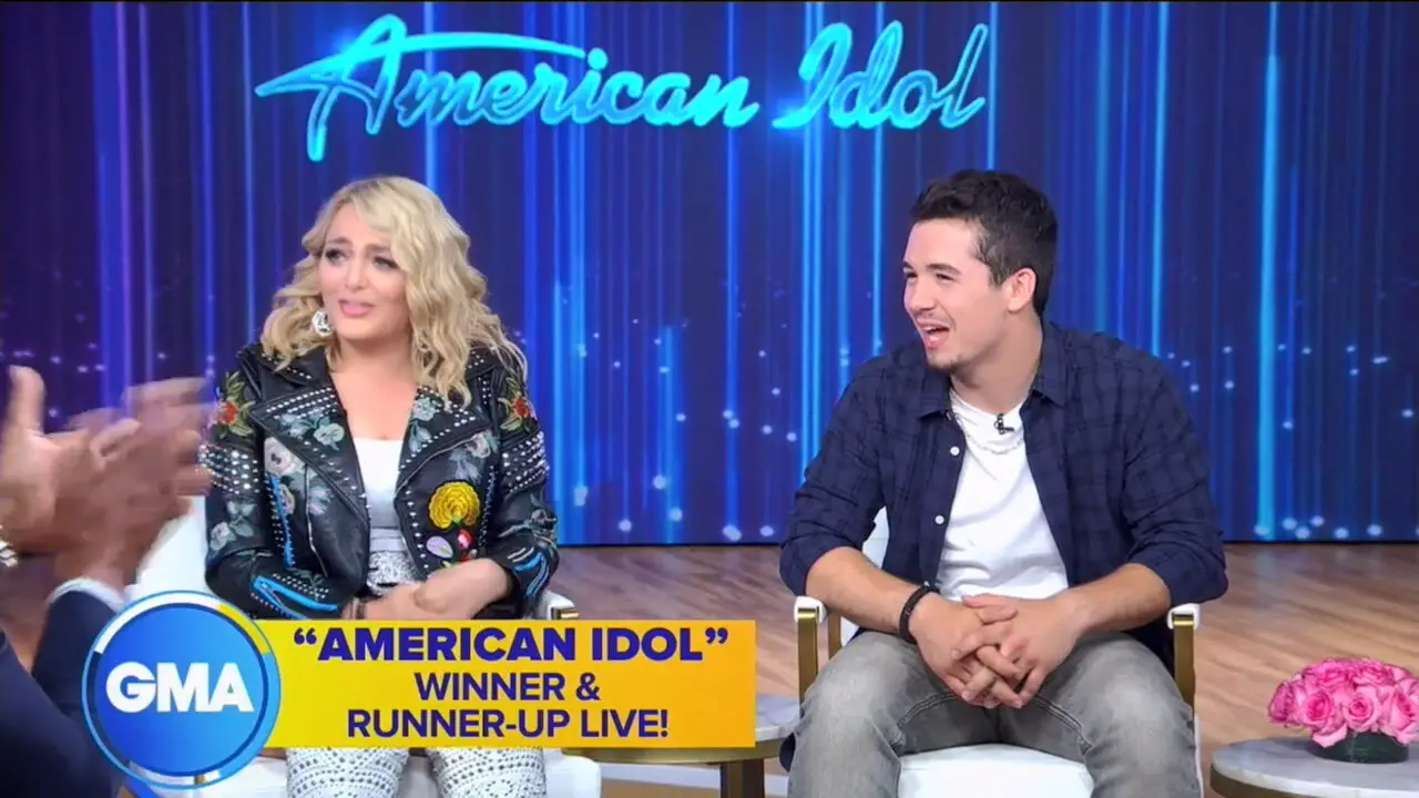 American Idol Noah Thompson and HunterGirl Visit the Morning Shows