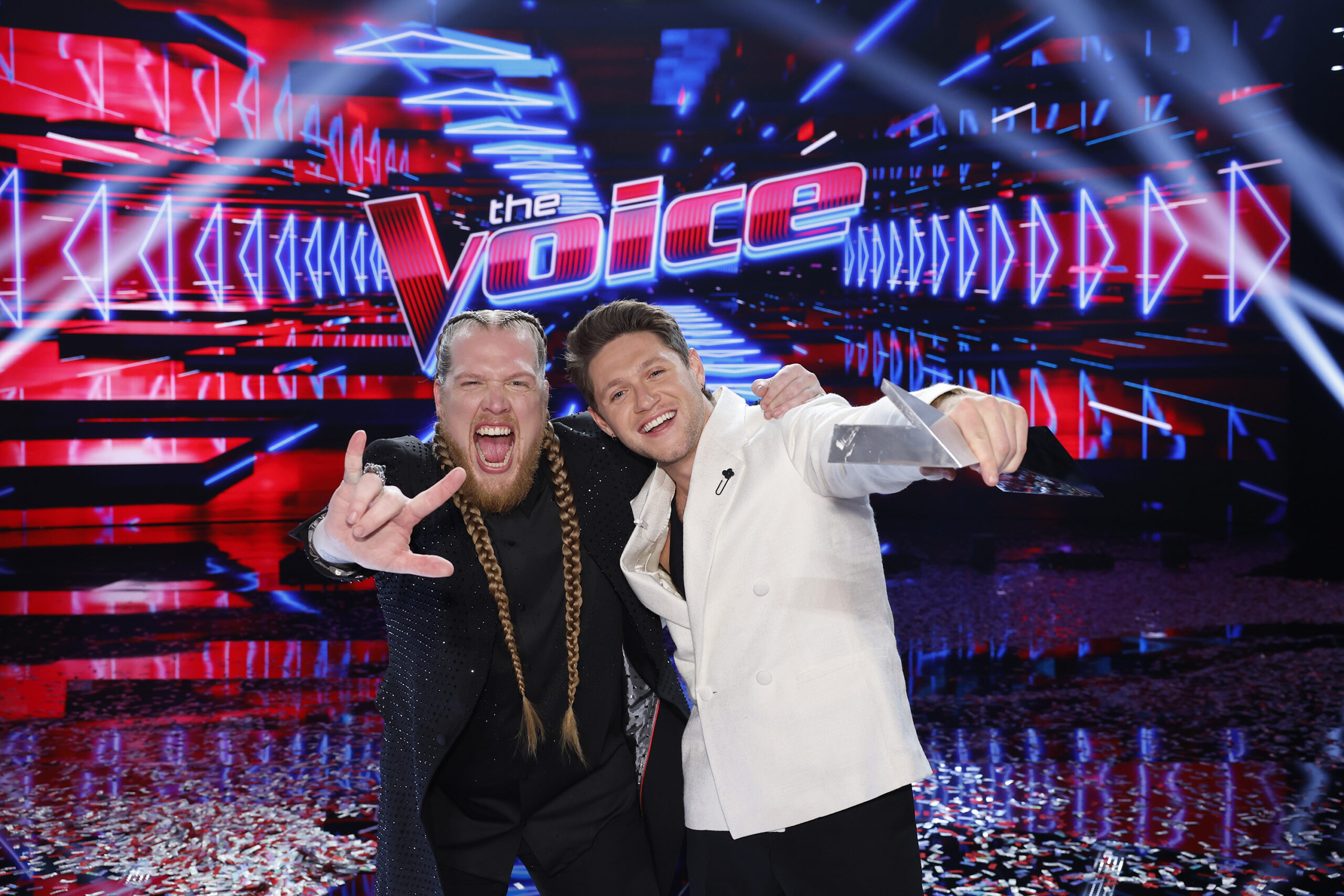 The Voice 24 Winner Huntley Gives Niall Horan Two Wins!