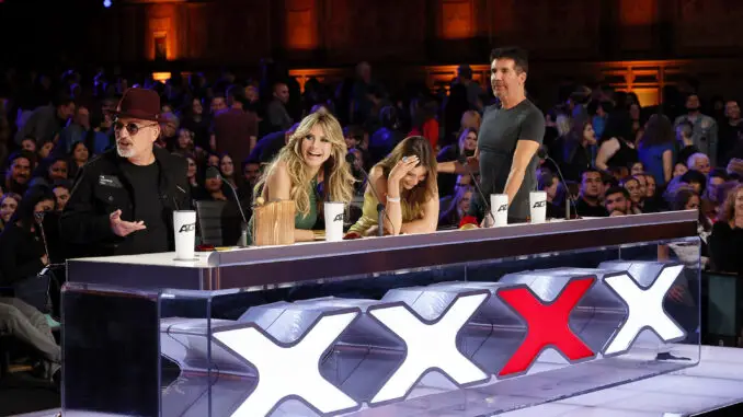 Howie Mandel, Heidi Klum, Sofia Vergara, Simon Cowell - America's Got Talent 2024