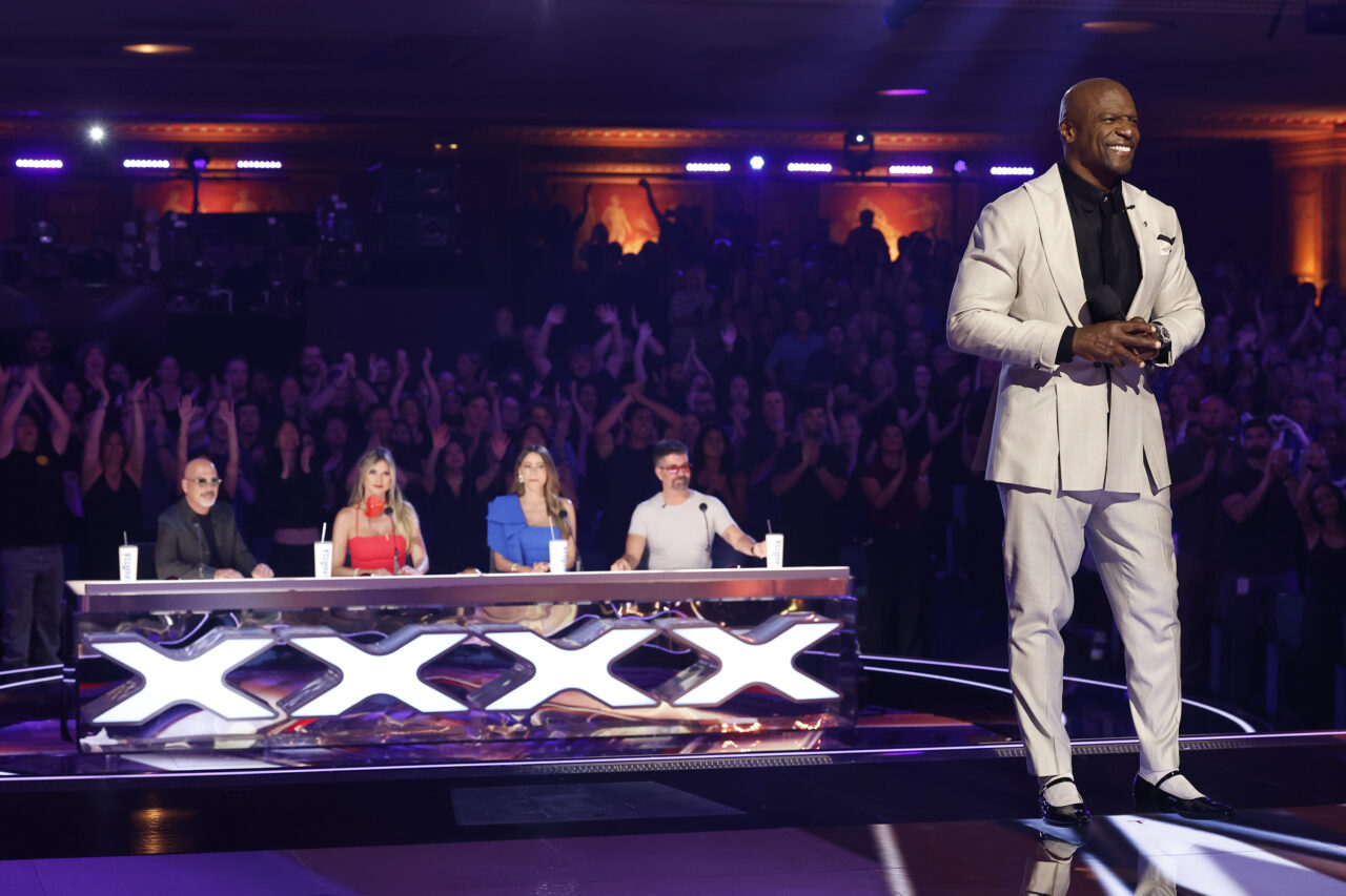 Howie Mandel, Heidi Klum, Sofia Vergara, Simon Cowell, Terry Crews - America's Got Talent 2024