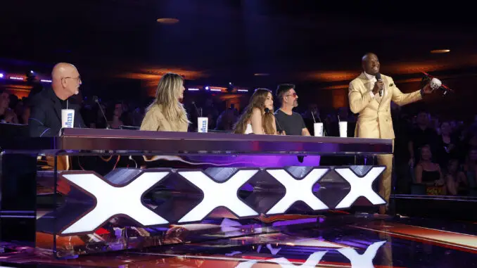 Howie Mandel, Heidi Klum, Sofia Vergara, Simon Cowell, Terry Crews - America's Got Talent 2024