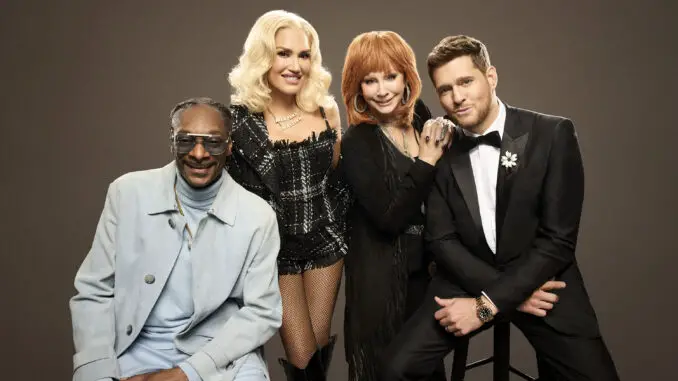 Snoop Dogg, Reba McEntire, Gwen Stefani, Michael Buble - The Voice 26