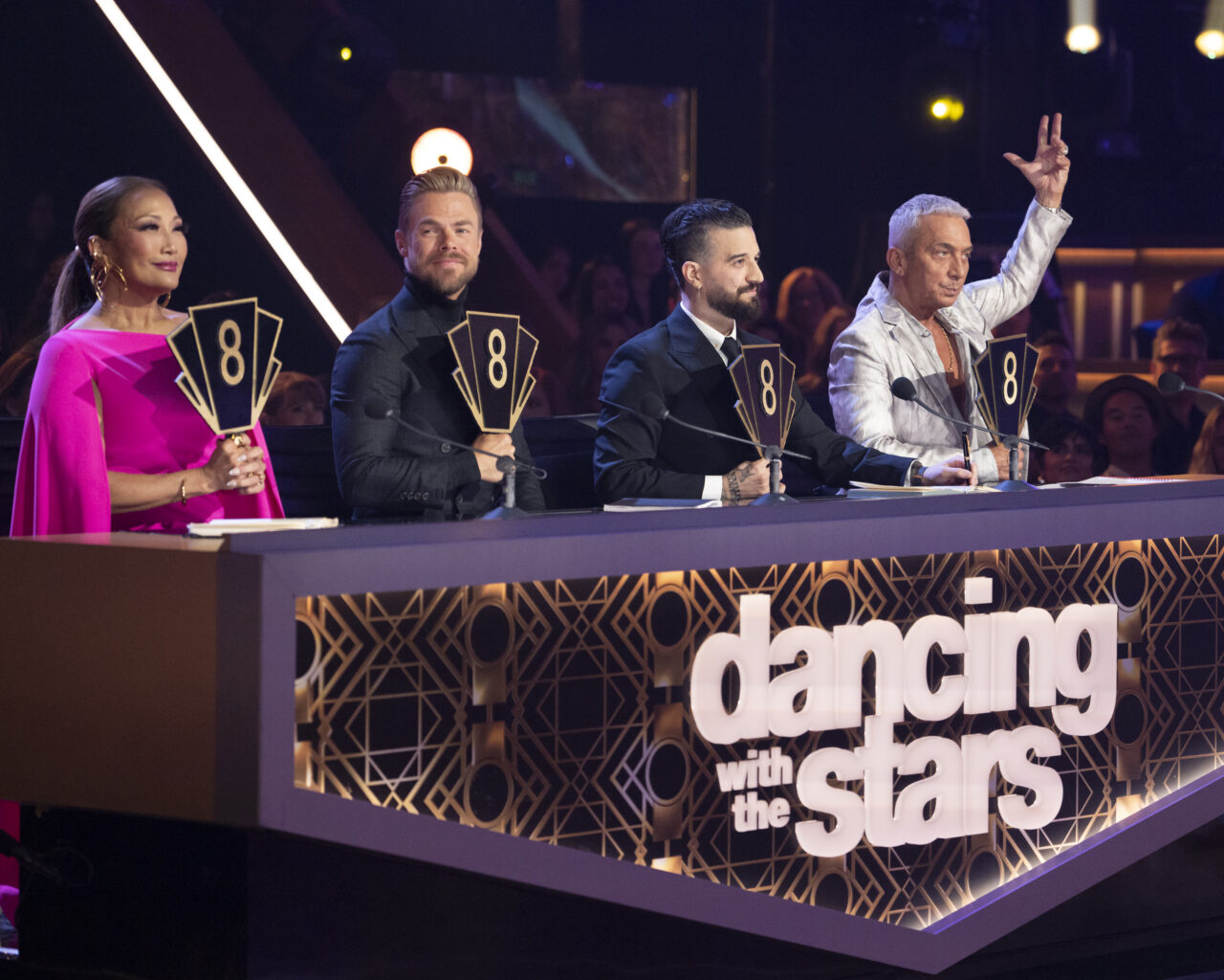 CARRIE ANN INABA, DEREK HOUGH, MARK BALLAS, BRUNO TONIOLI - Dancing with the Stars 33