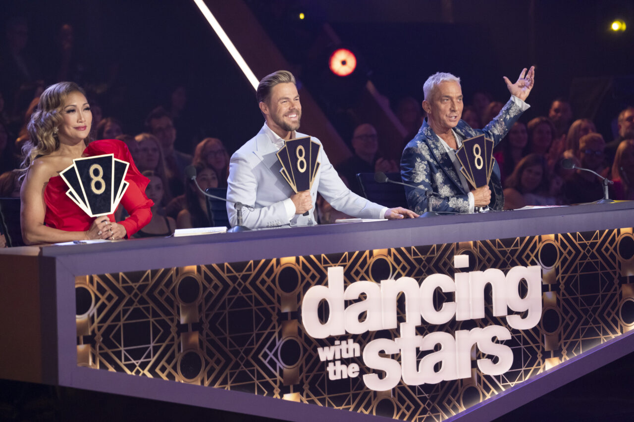 CARRIE ANN INABA, DEREK HOUGH, BRUNO TONIOLI - Dancing with the Stars 33