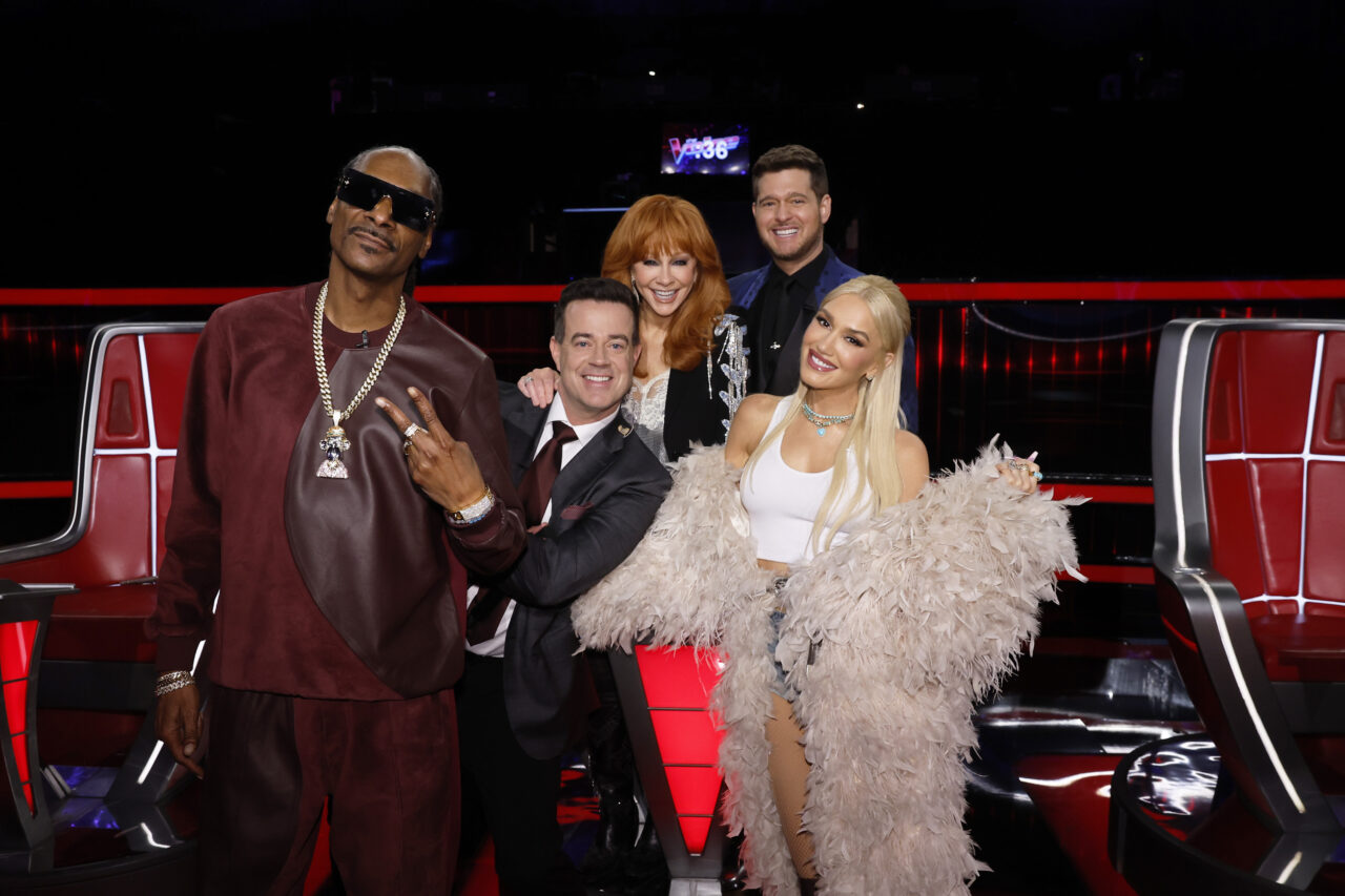 Snoop Dogg, Carson Daly, Reba McEntire, Michael Bublé, Gwen Stefani - The Voice 26