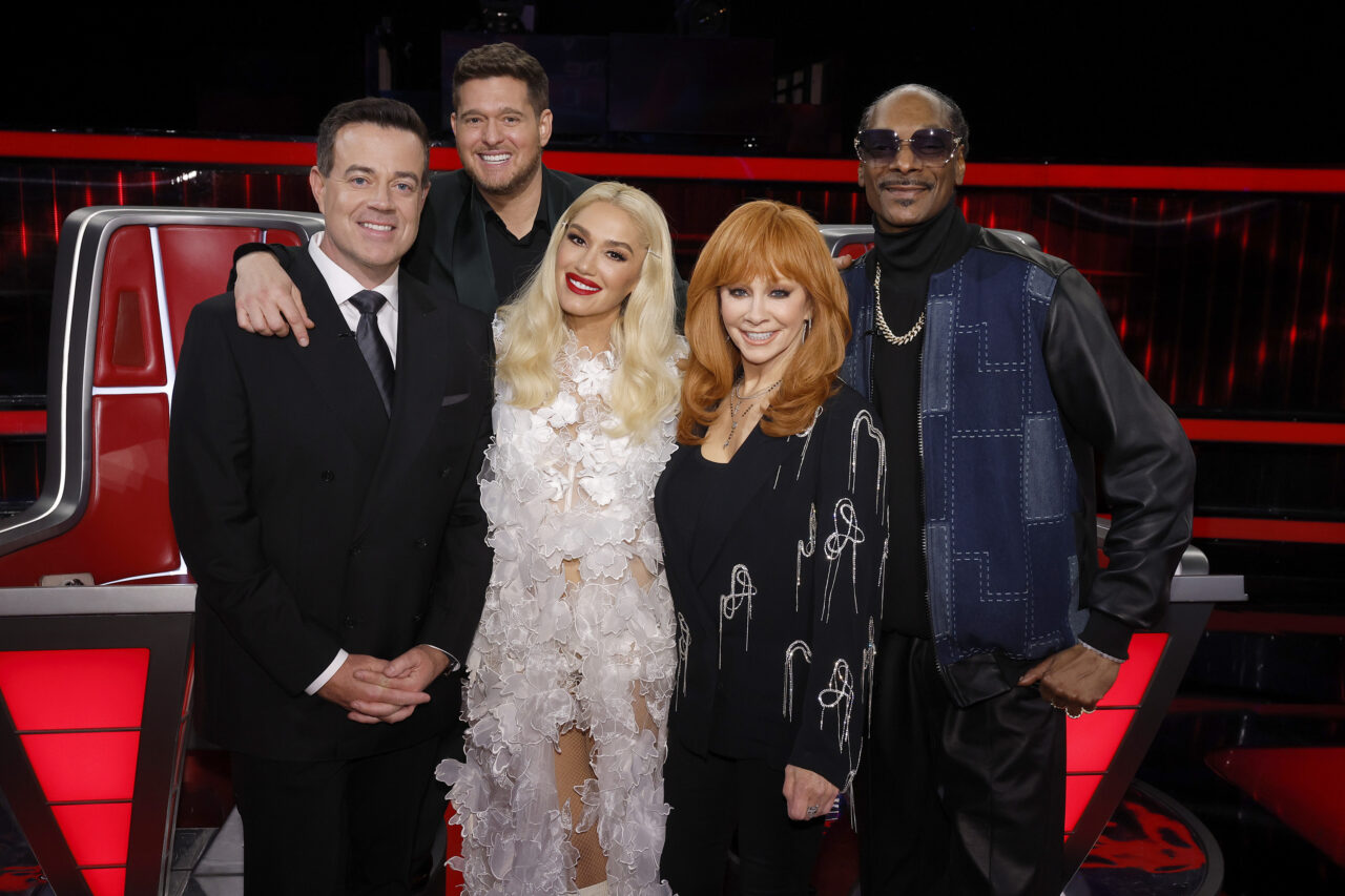 Carson Daly, Michael Bublé, Gwen Stefani, Reba McEntire, Snoop Dogg - The Voice 26