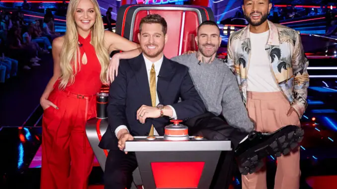 Kelsea Ballerini, Michael Bublé, Adam Levine, John Legend - The Voice 27